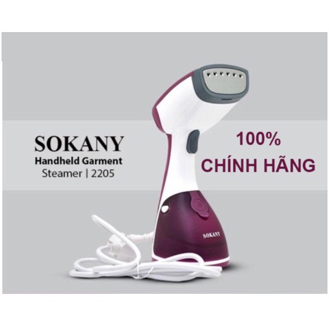 Bàn Là Hơi Nước Cầm Tay Sokany AJ-2205 Model Mới Nhất Năm Nay