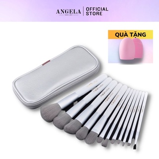 Bộ Cọ Trang Điểm Cá Nhân Cao Cấp Msq Angelashop- Lông Cọ Mềm Mại - Kèm Theo 1 Chiếc Túi Đựng Xinh Lung Linh