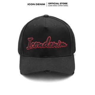 Nón Lưỡi Trai Rách Viền ICON DENIM Stroke NO021002