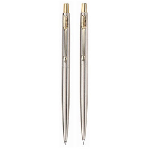 Bộ 2 bút Parker Classic - Mạ vàng 22 Karat - Made in USA 1990 -  - Viết ký cao cấp cổ điển - Ballpoint Pen & Pencil set