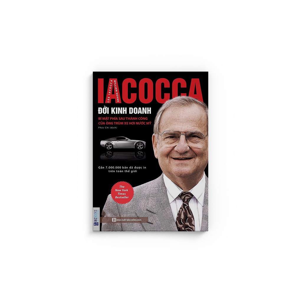 Sách - Iacocca - Đời Kinh Doanh – Bí Mật Phía Sau Thành Công Của Ông Trùm Xe Hơi Nước Mỹ - Sách Kinh Tế - Đọc kèm Apps