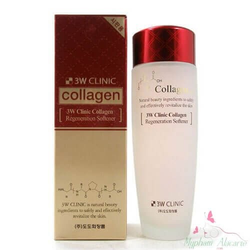 Nước hoa hồng collagen 3w clinic Regeneration Softener – Hàn quốc