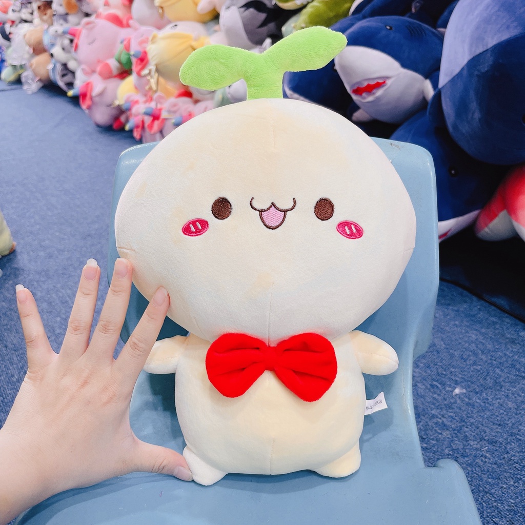 Gấu Bông Búp Bê Rau Mầm 35cm Mềm Mịn Dễ Thương Hama