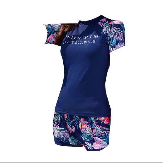 Bộ bơi 2 mảnh nữ dáng thể thao họa tiết độc đáo 2020 | BigBuy360 - bigbuy360.vn