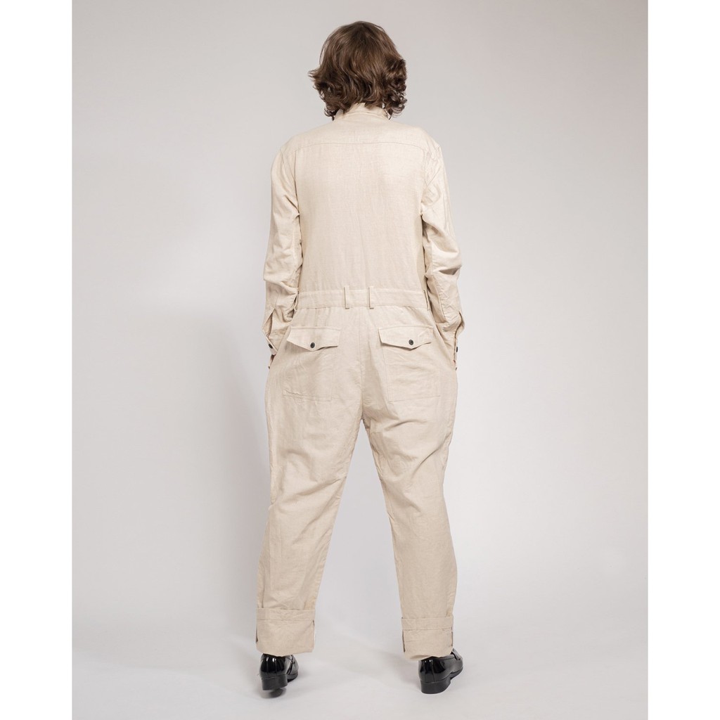 [Mã LT200 giảm 200K đơn 699K] Jumpsuit Yvette Libby N'guyen Paris, Spirit St.Louis, Màu Hạnh nhân