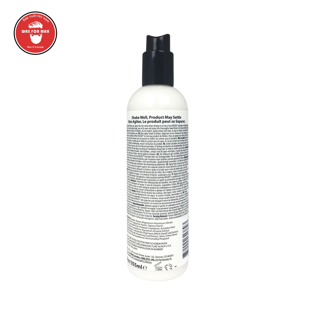 Xịt tạo phồng Reuzel Clay Spray