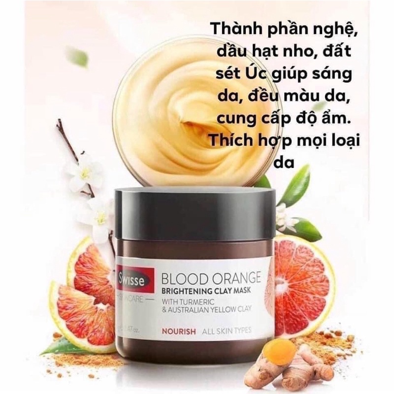 Mặt Nạ Đất Sét 70g - Swisse Clay Mask