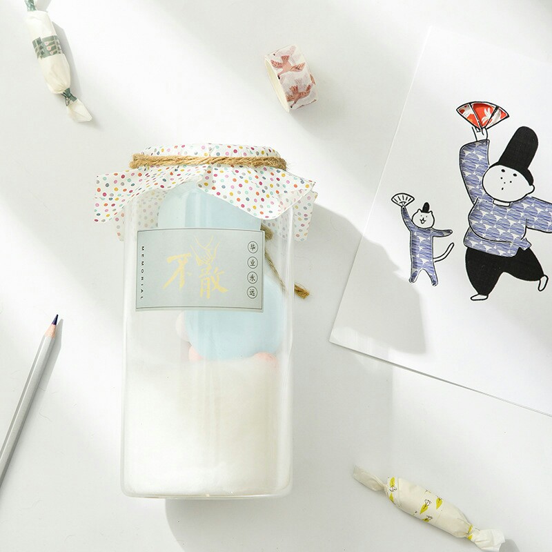 Set 4 cuộn băng keo washi tape xinh xắn trang trí tiện dụng