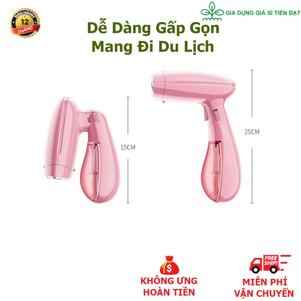 Bàn là hơi nước cầm tay  220ml 1500W cao cấp chính hãng