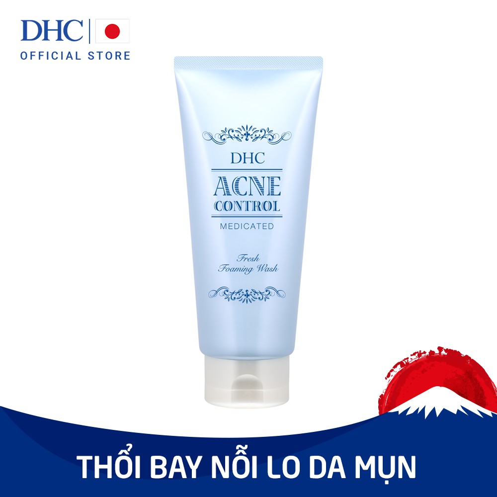 [Mã COSDHC99 giảm 8% đơn 250K] Sữa rửa mặt ngừa mụn DHC Acne Control 130g