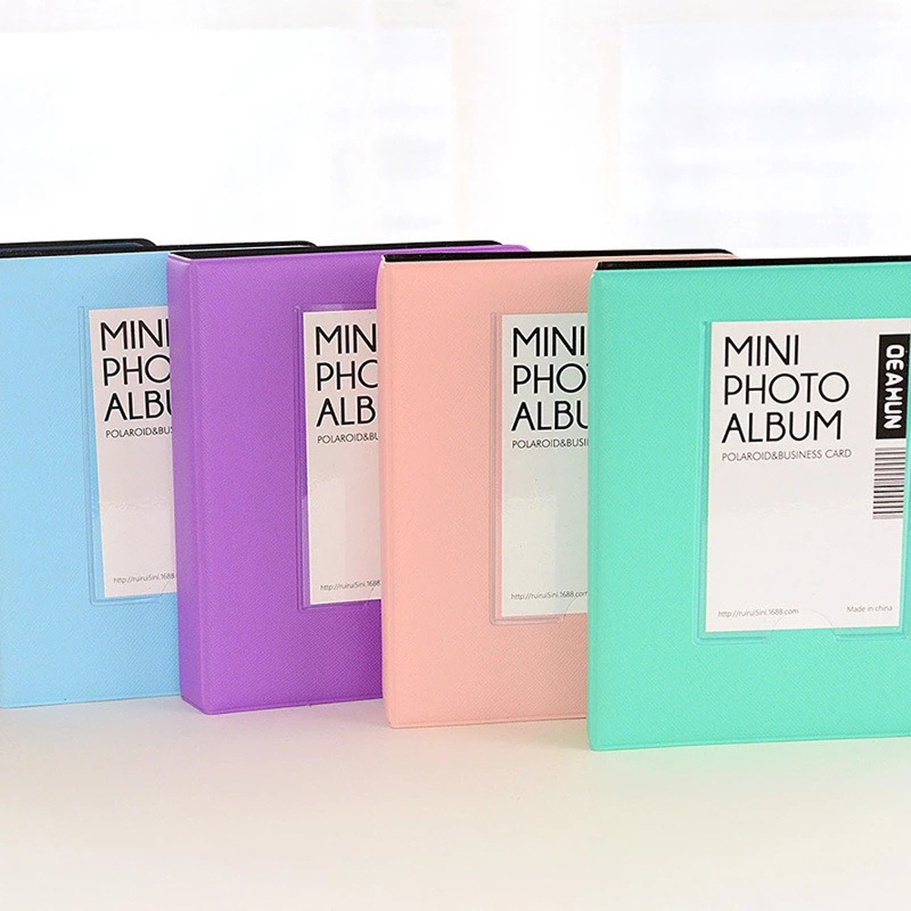 Album Ảnh 64 Ngăn Đựng Thẻ Mini 3inch Polaroid