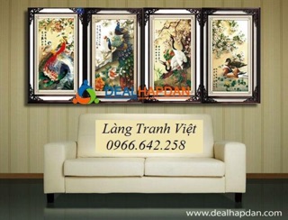 Combo 3 tranh thêu đẹp