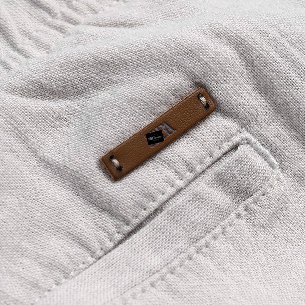 [Size 32/36] Quần linen/ đũi  ZARA dáng chinos chuẩn sang, vải mát mặc thoải mái quanh năm, có big size