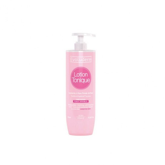 Nước Hoa Hồng Dưỡng Ẩm Evoluderm 500ml, Nước Hoa Hồng Không Cồn, Chống Lão Hóa