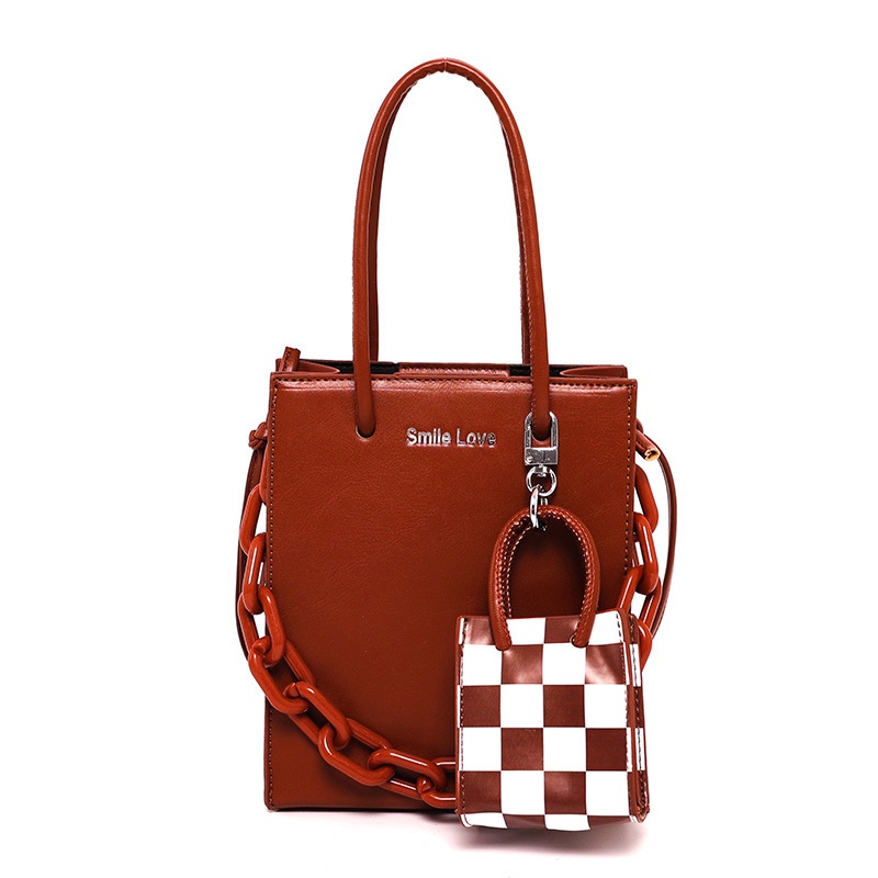 Ielgy Niche Túi Xách Dây Xích acrylic Thiết Kế Theo Phong Cách retro Dành Cho Nữ