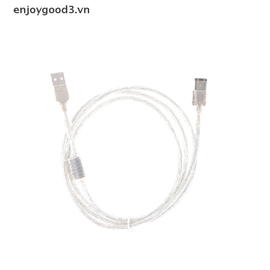 ++ 1 X Firewire IEEE 1394 6 Pin Male To USB 2.0 Male Adaptor Convertor Cable Cord .