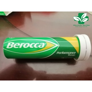 ✅(Sẵn hàng) Viên sủi bổ sung Vitamin Berocca Performance Mango