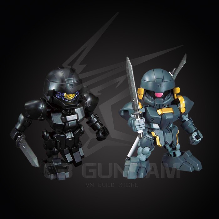 MÔ HÌNH GUNDAM BANDAI SD TAM QUỐC SANGOKU SOKETSUDEN BUG &amp; BUDUIBING SET - LÍNH TAM QUỐC SDSS