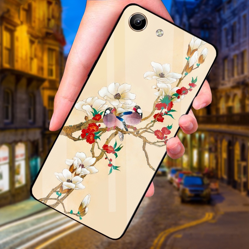 Ốp Lưng VIVO Y53, Y71, Y81, Y83 Mặt kính cường cao cấp, sáng bóng, Thiết kế độc quyền