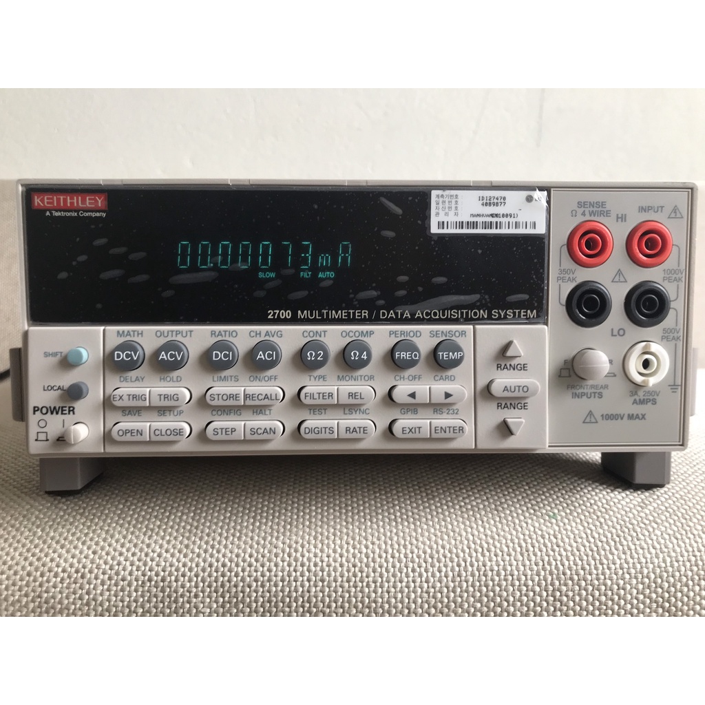Đồng hồ vạn năng để bàn Keithley 2700