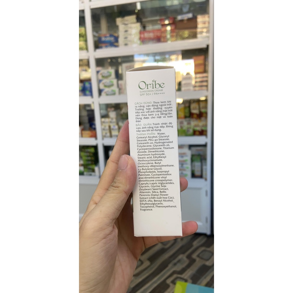 [Chính hãng] Kem chống nắng Oribe SPF 50 PA giúp dưỡng ẩm trắng da chống lão hóa giảm vết thâm nám bảo vệ da