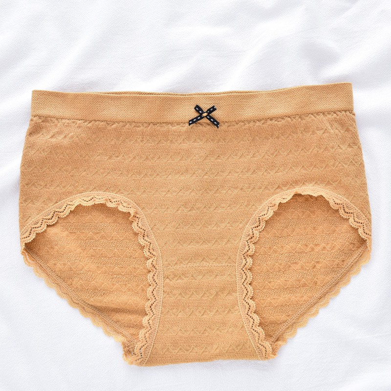 Quần lót AOWEINISI lưng cao vừa kháng khuẩn thiết kế co giãn thoải mái thời trang dành cho nữ