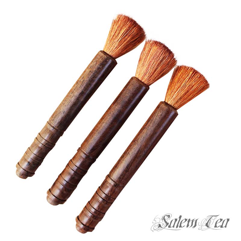 CHỔI QUÉT ẤM TRÀ CÁN GỖ LÔNG TỰ NHIÊN