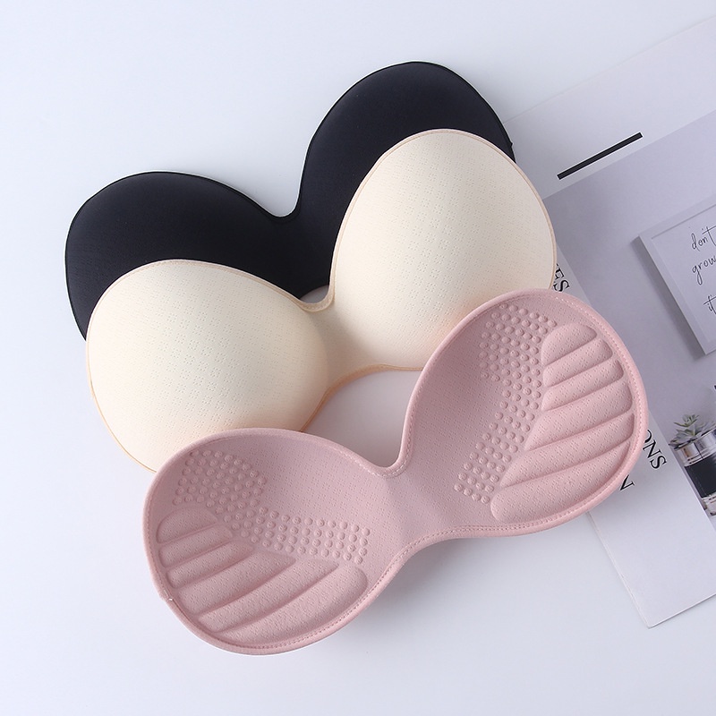 Miếng Đệm Ngực latex Dày 4Cm Hình Chữ U Có Thể Tháo Rời Thay Thế Cho Áo Ngực