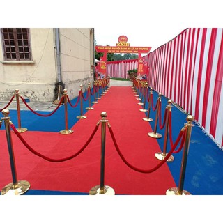 THẢM NỈ ĐỎ TRẢI SÀN, THẢM TRẢI SÀN LÓT SỰ KIỆN (KHỔ rộng 2M)