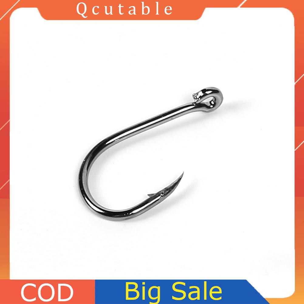 Hộp 100 Lưỡi Câu Cá Bằng Thép Carbon Cao Cấp