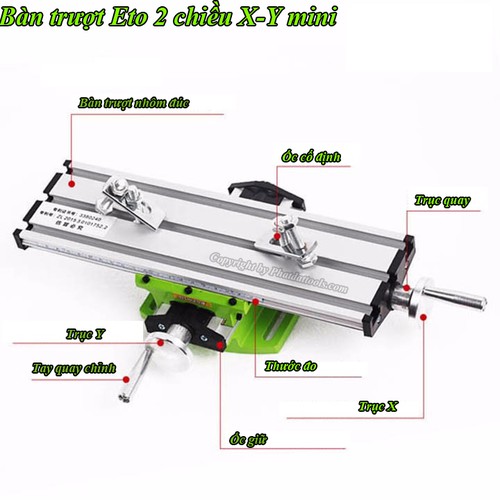 Bàn trượt 2 chiều X-Y mini Compound Bench BG6300