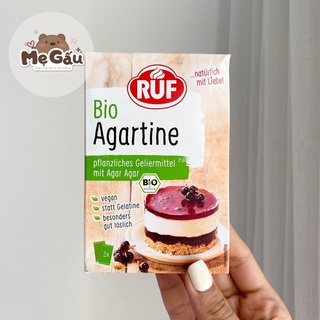 Bột agar hữu cơ ruf - agartine thuần chay