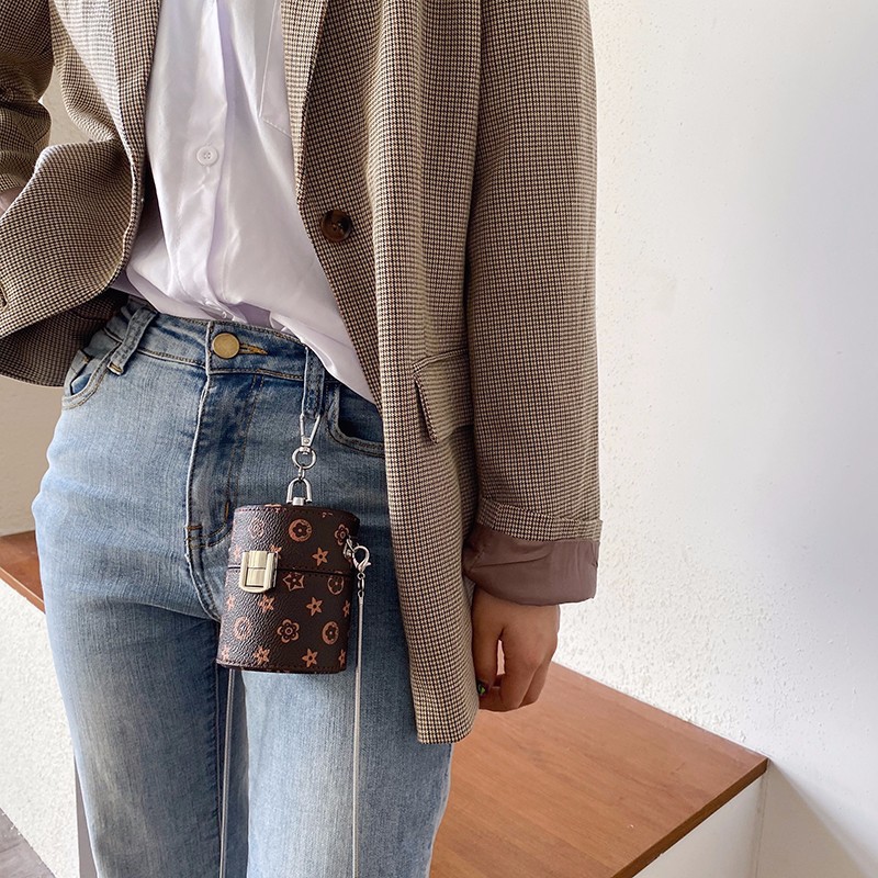 Túi đeo chéo dạng ống tròn thời trang sành điệu cho nữ