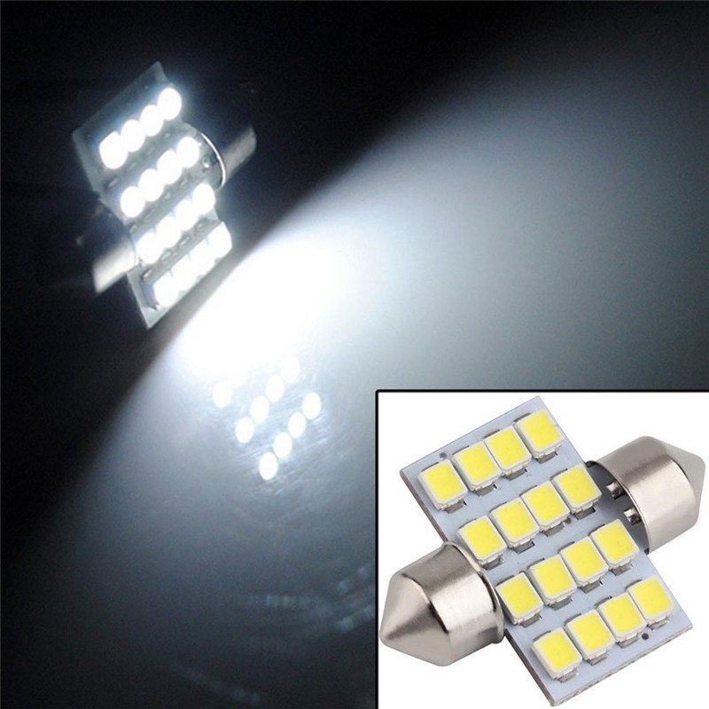 Đèn LED biển số xe ô tô 31MM 16SMD 1210