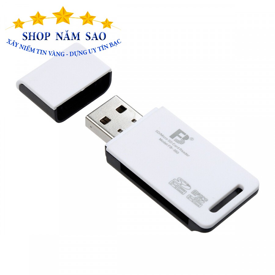 [HÀNG CHÍNH HÃNG❤️] Đầu Đọc Thẻ Nhớ Đa Năng (SD và Micro SD) SIYOTEAM SY-368