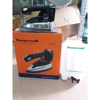Bàn ủi hơi nước bình treo công nghiệp ES-94A Silver Star (tặng tất là).