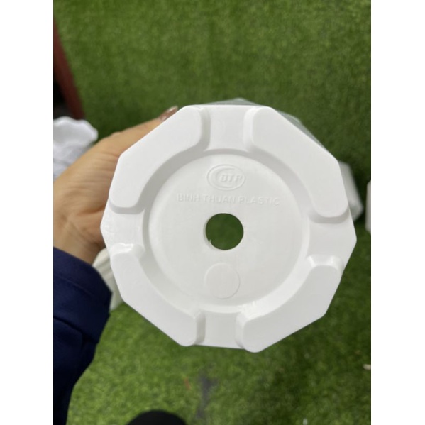 Chậu nhựa kim cương bé Bình Thuận 15.5 x 12.4cm