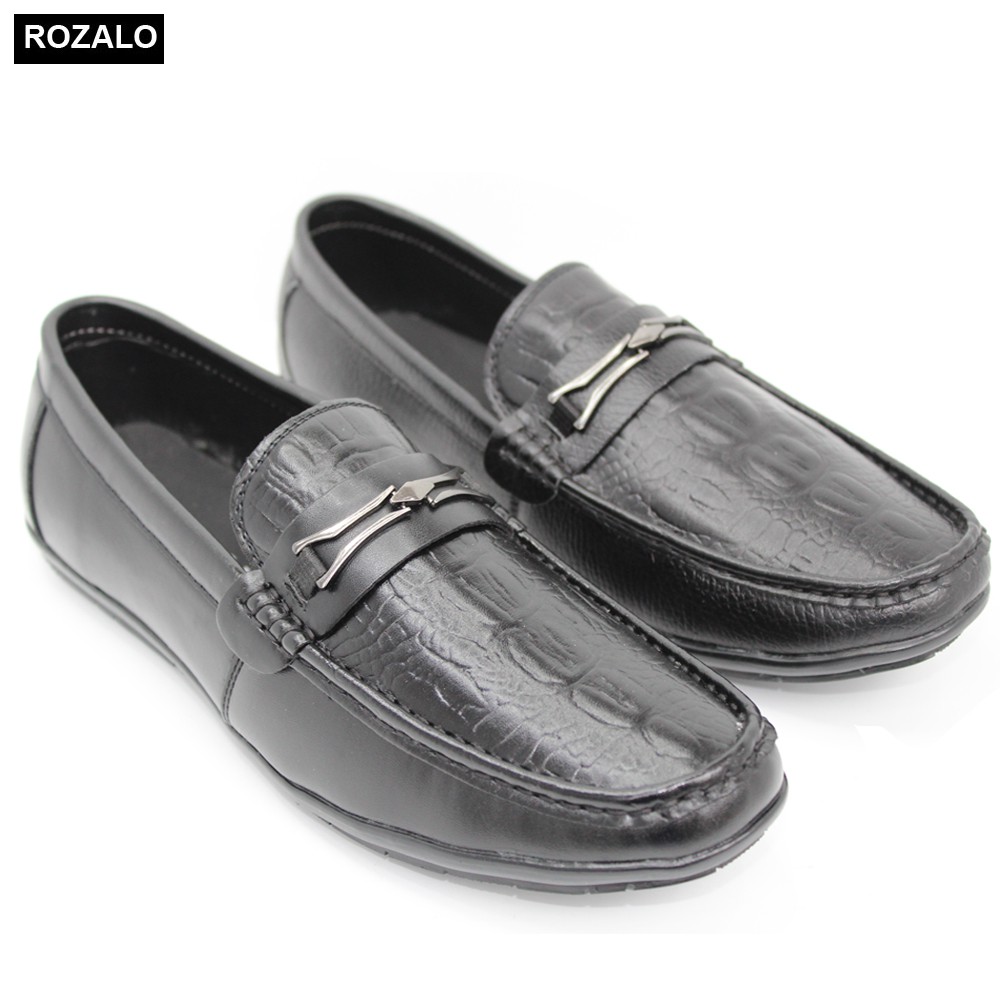 Giày lười nam đế bệt Rozalo R3290
