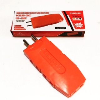 Phích cắm thông mình 1 chia 5 Ominsu chịu tải 2200W