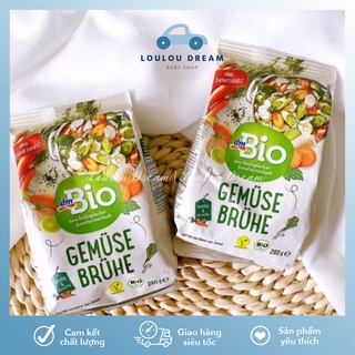 Hạt nêm hữu cơ dmBio GEMUSE BRUHE từ rau củ nội địa Đức 290g