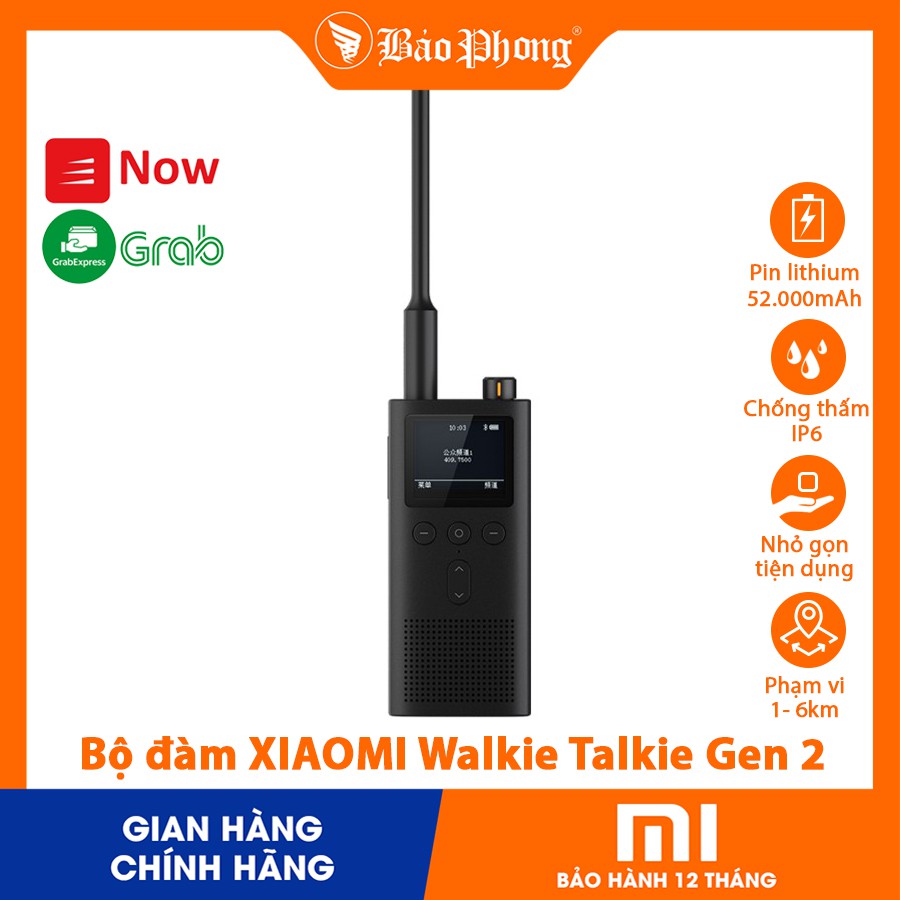 Bộ đàm thông minh XIAOMI Walkie Talkie Gen 2