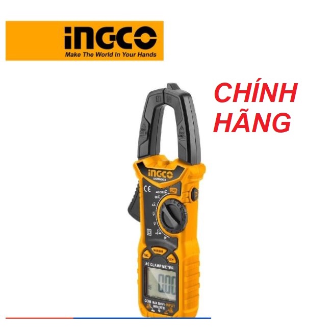 ĐỒ NGHỀ INGCO Kềm đo AC kỹ thuật số DCM6003 (Cam kết Chính Hãng 100%)