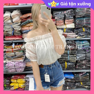 ✅🎯 Ảnh thật 100% 🎯 ✅ ÁO TRỄ VAI TƠ NHŨ CROPTOP SIÊU SANG CHẢNH, ÁO VỆT VAI