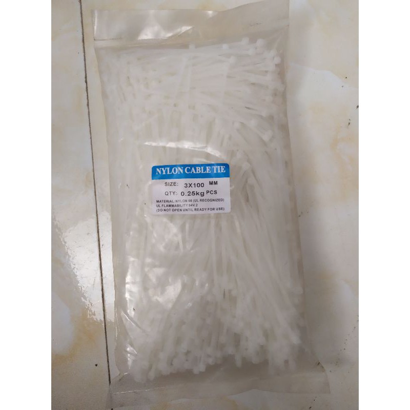 DÂY THÍT NHỰA - DÂY BUỘC NHỰA 3×100