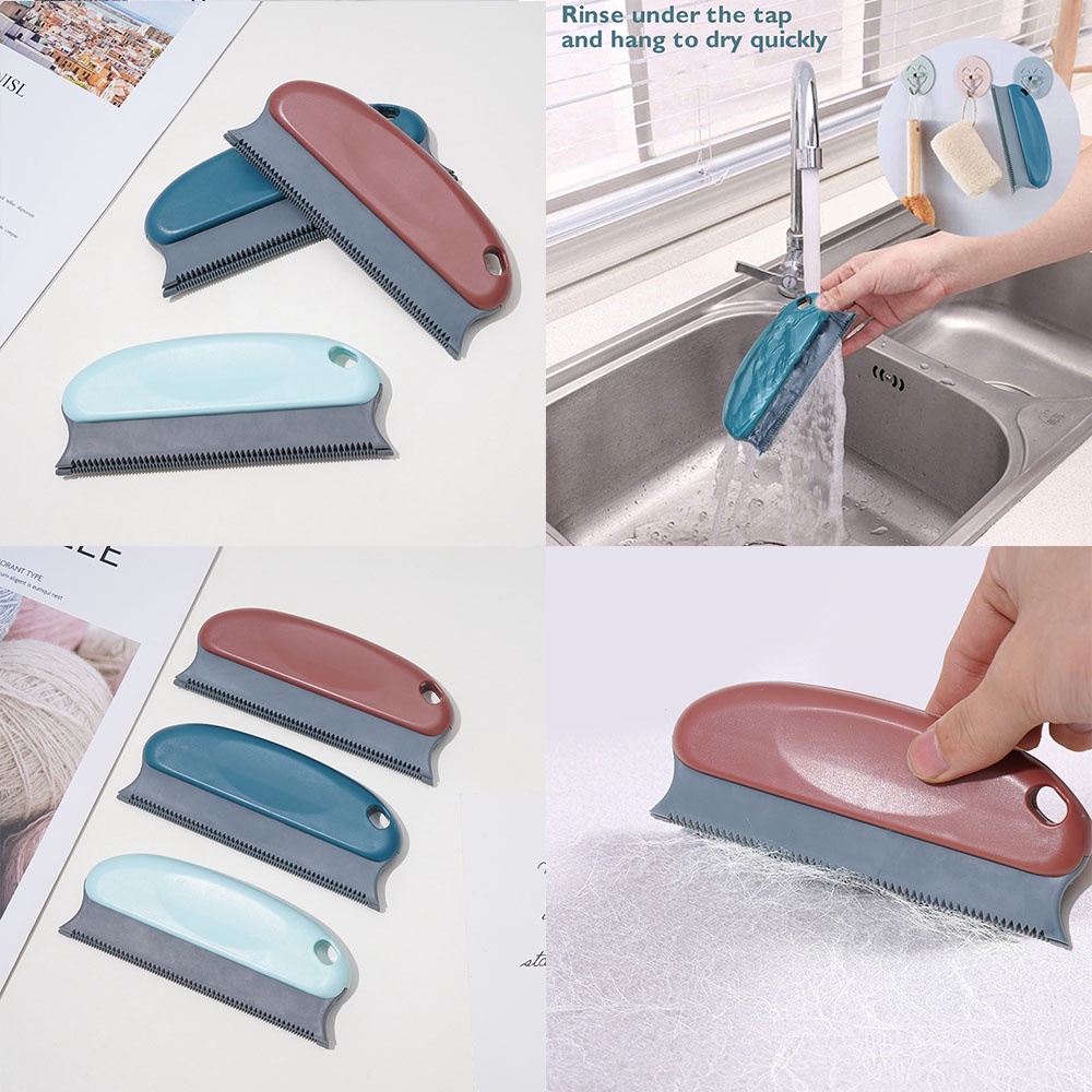 Bàn Chải Silicone Làm Sạch Lông Thú Cưng Trên Quần Áo