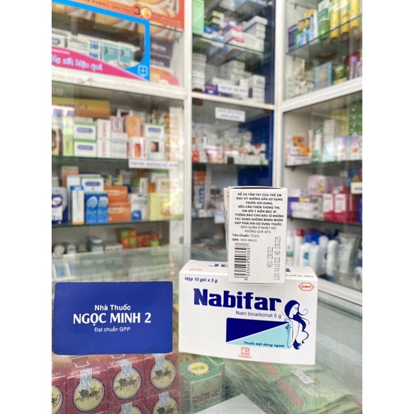 ✅ [Chính Hãng] Gói Bột Vệ Sinh Phụ Nữ NABIFAR 5G (hộp 10 gói)
