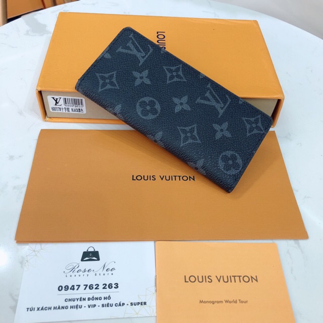 [Ảnh thật] Ví card holder LV SUPER VIP‼️fullbox ví đựng thẻ nam nữ đều dùng được Louis Vuitton