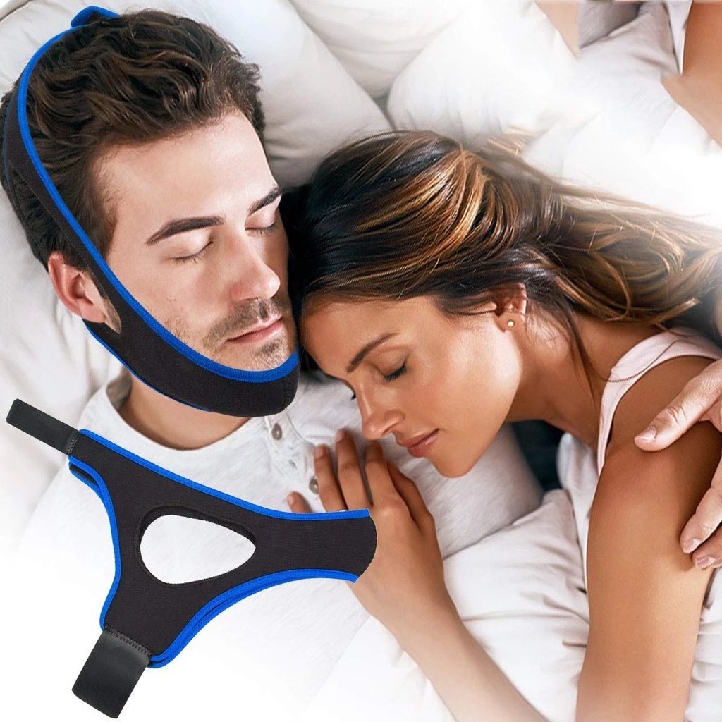 Đai đeo chống ngáy điều chỉnh thói quen thở bằng miệng giảm nọng cằm chăm sóc cho nam và nữ