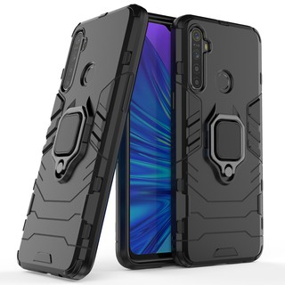 Ốp điện thoại cứng có nhẫn chống cho OPPO Realme 5/5i/6i/C3/Realme 5 Pro/Realme Q