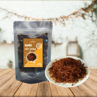 500g ruốc nấm hương ăn kiêng keto, das, lowcarb không đường - Chia 5 túi 100g hút chân không